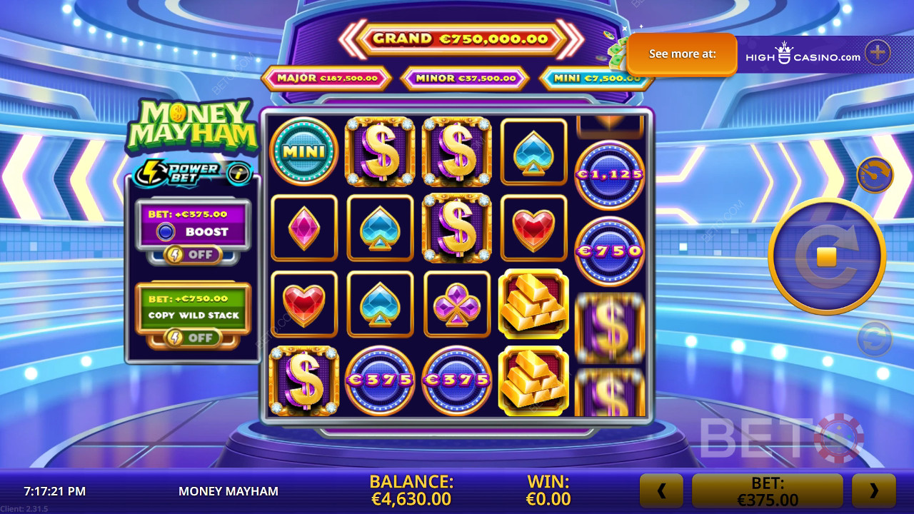 Money Mayham Recenzie de la BETO Slots
