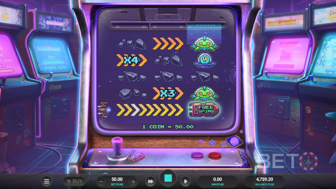 Line Busters Dream Drop Review de la BETO Slots