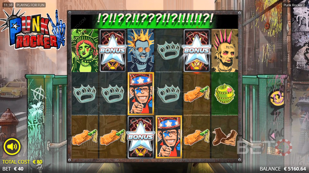 Punk Rocker 2 Review by BETO Slots