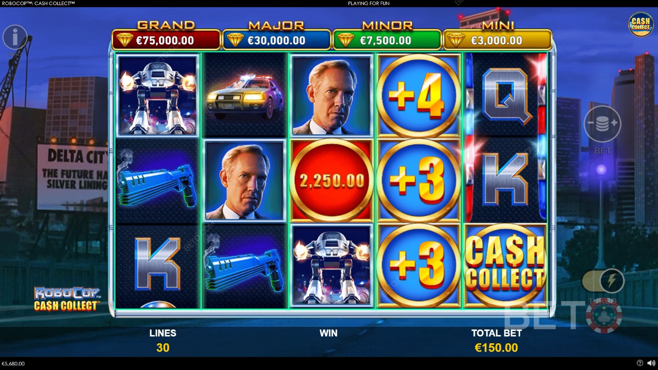 RoboCop: Cash Collect Review by BETO Slots