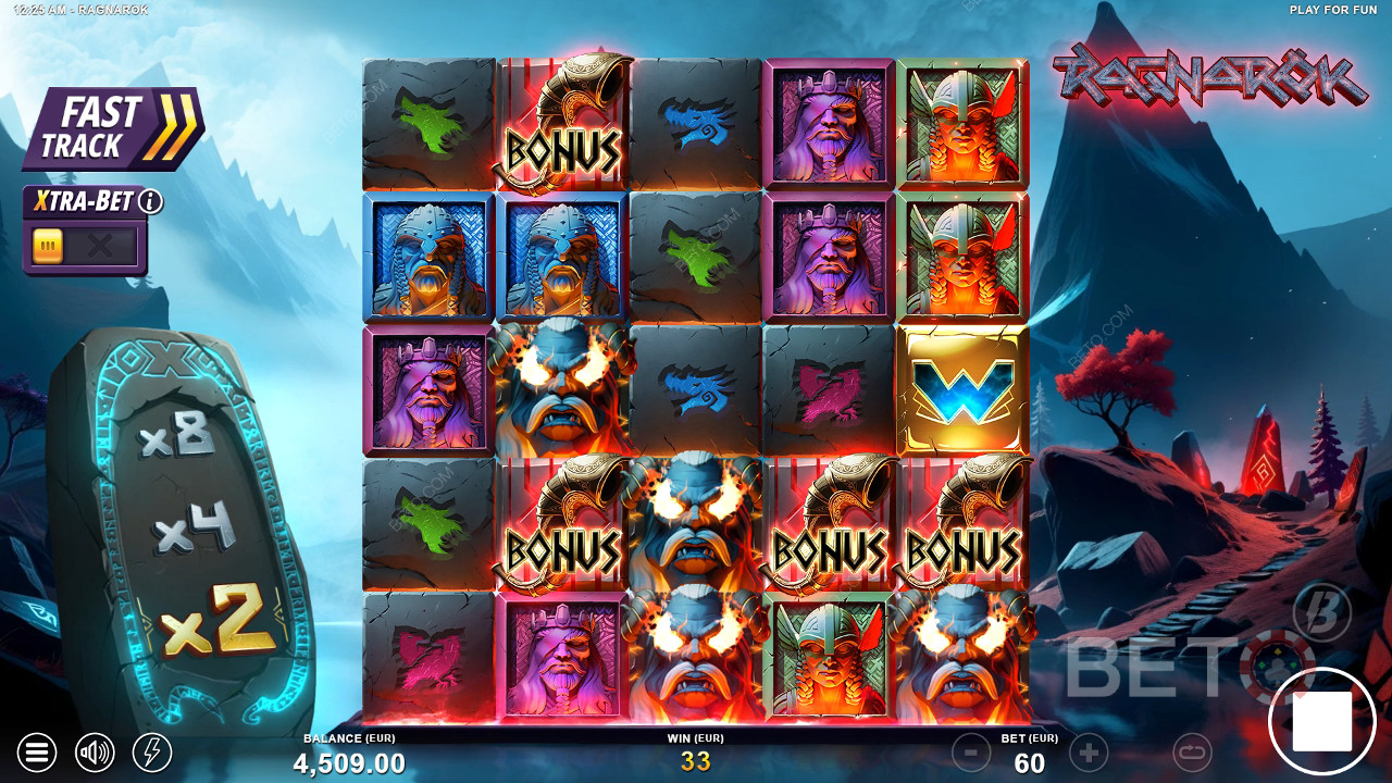 Funcțiile bonus explicate în Ragnarok by Slotmill