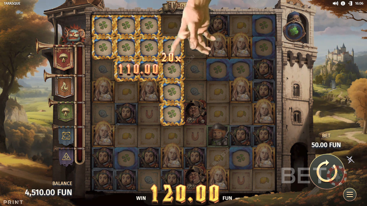 Tarasque Recenzie de la BETO Slots