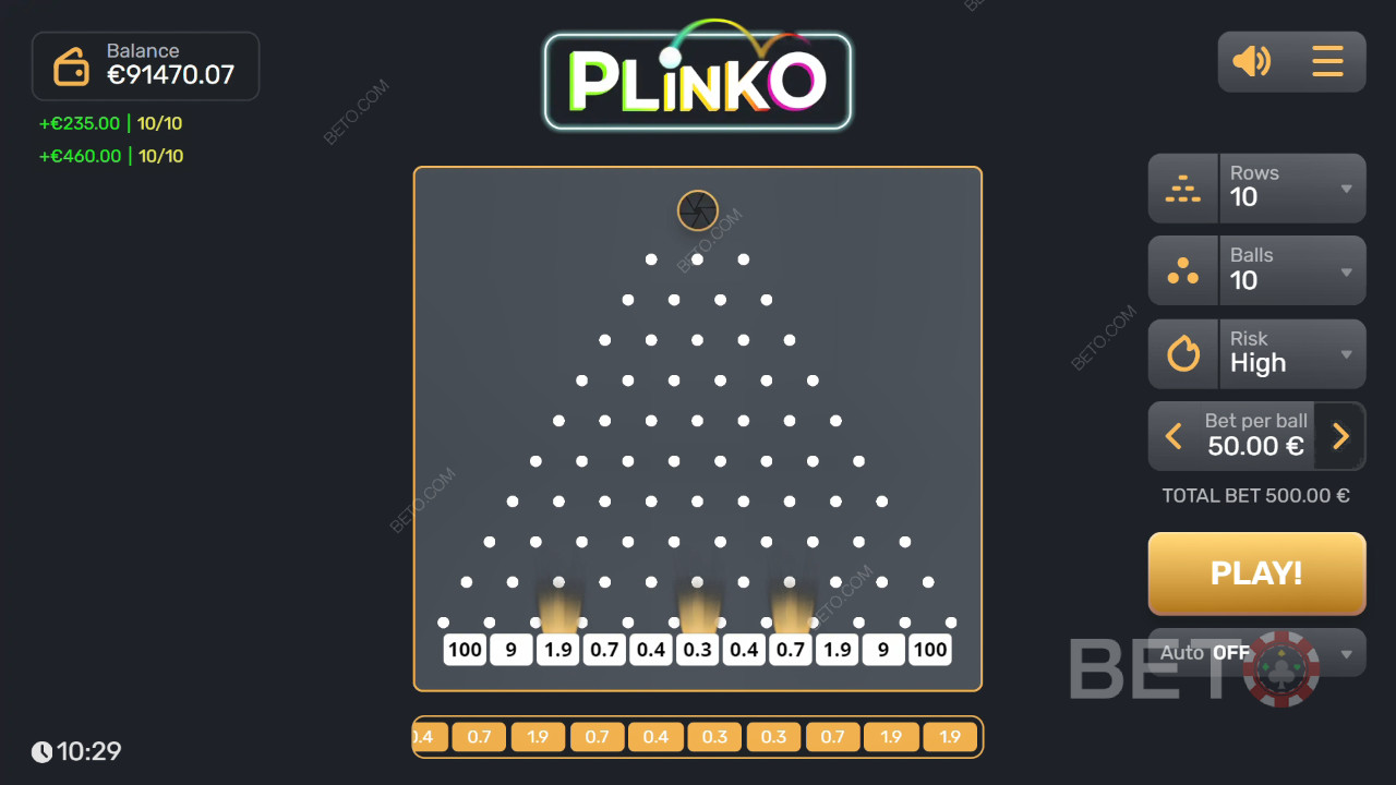 Slot Plinko - Verdictul nostru