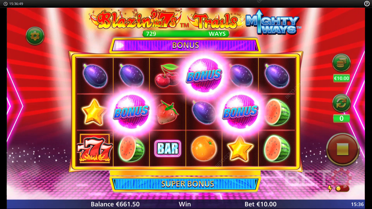 Blazin' Hot 7s Trails Mighty Ways Joacă Gratuit