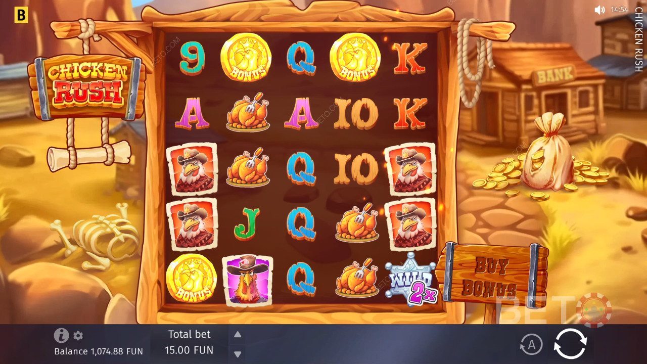 Chicken Rush Recenzie de la BETO Slots