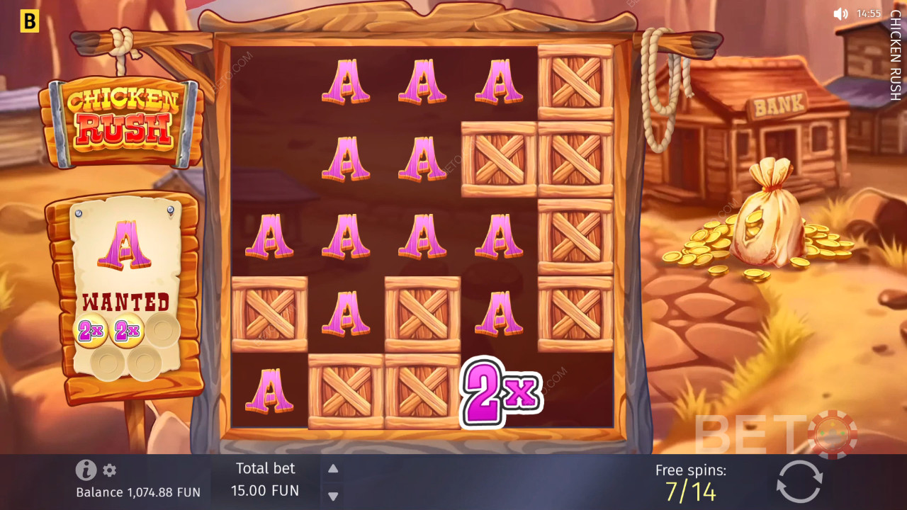 Funcțiile bonus explicate în Chicken Rush de BGAMING