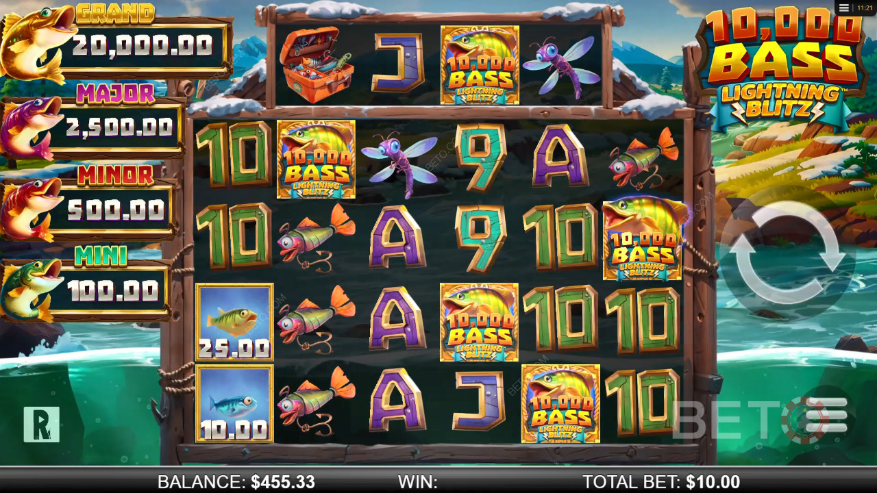 10,000 Big Bass Lightning Blitz Joacă Gratuit