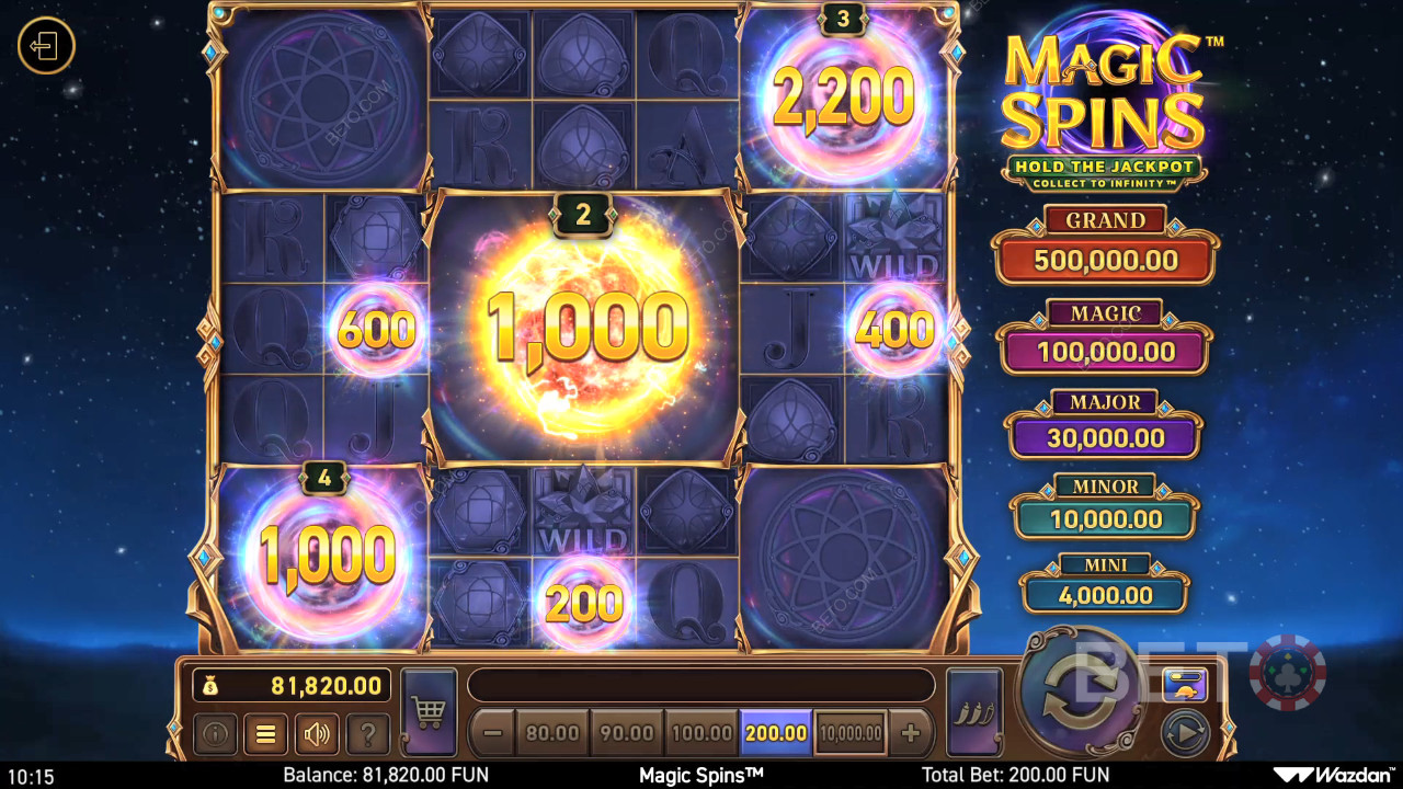 Magic Spins Review by BETO Slots