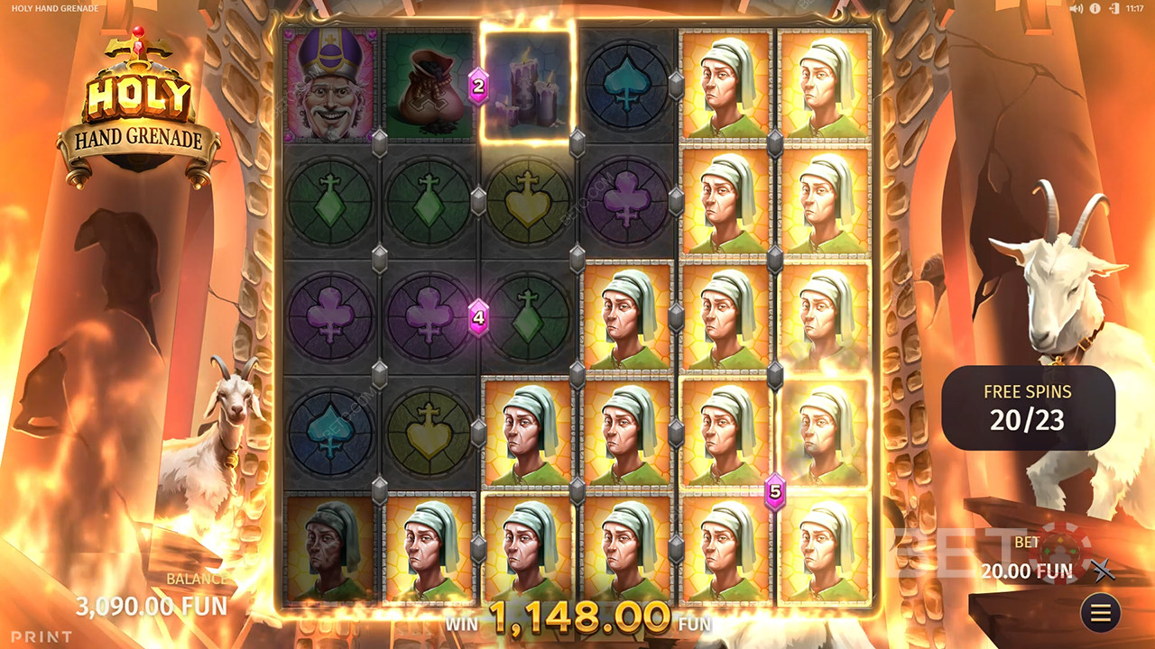 Holy Hand Grenade Review by BETO Slots