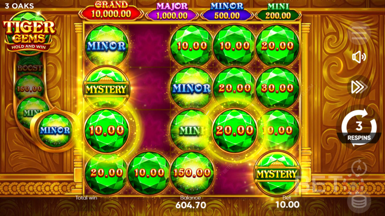 Cum să joci Tiger Gems de la 3 Oaks Gaming