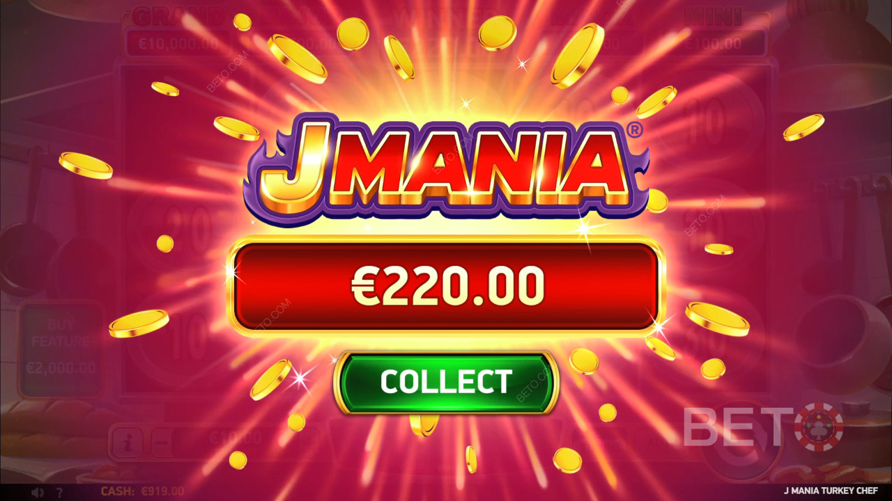 Câștigă 3,910x pariul tău în J Mania Turkey Chef Slot!