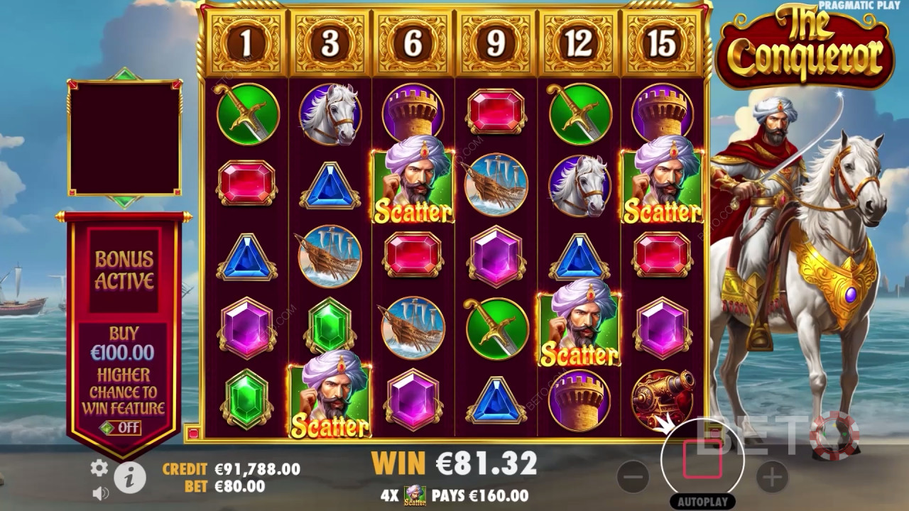 The Conqueror Recenzie de la BETO Slots