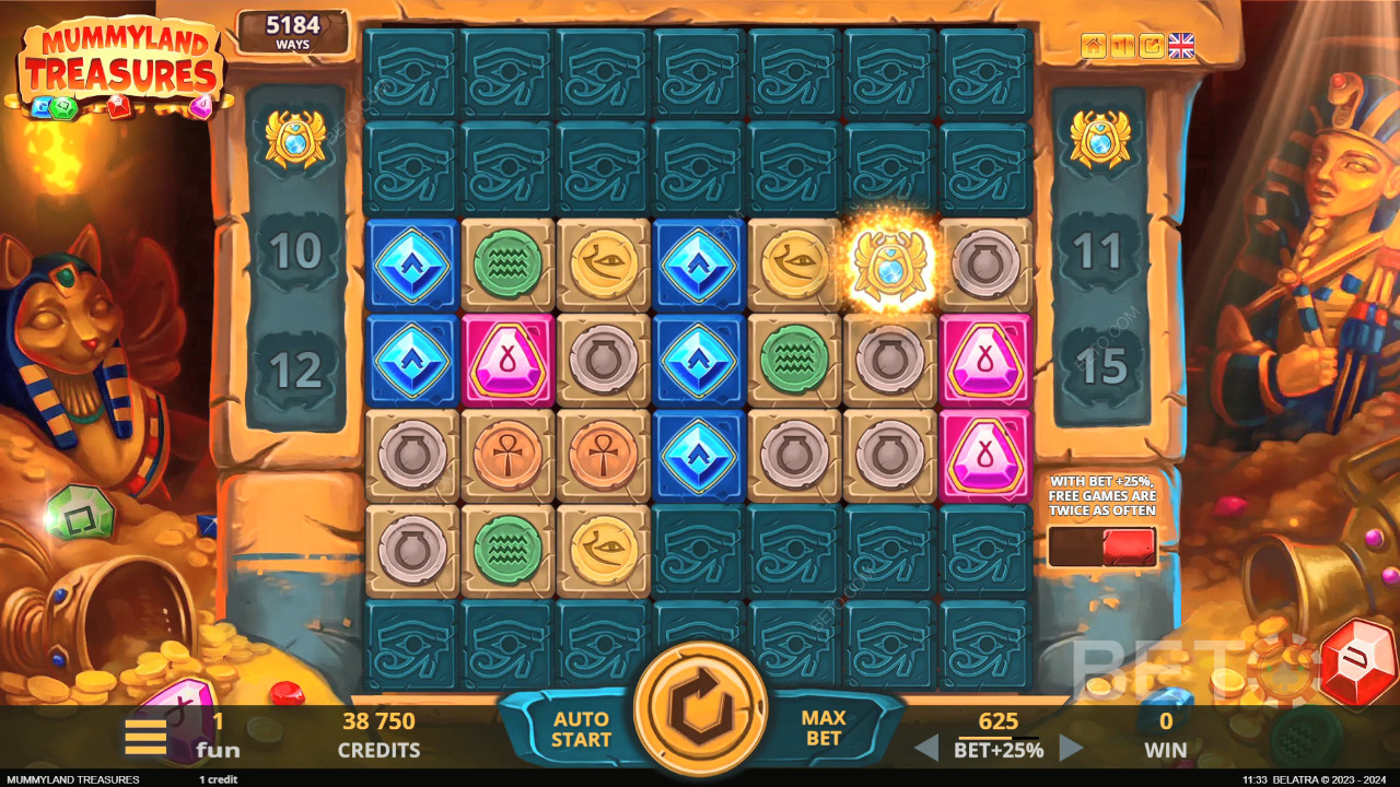 Mummyland Treasures Joacă Gratuit