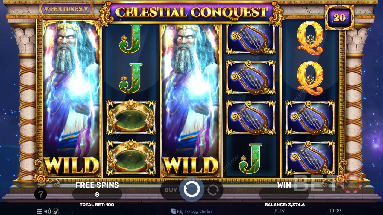 Celestial Conquest Review by BETO Slots