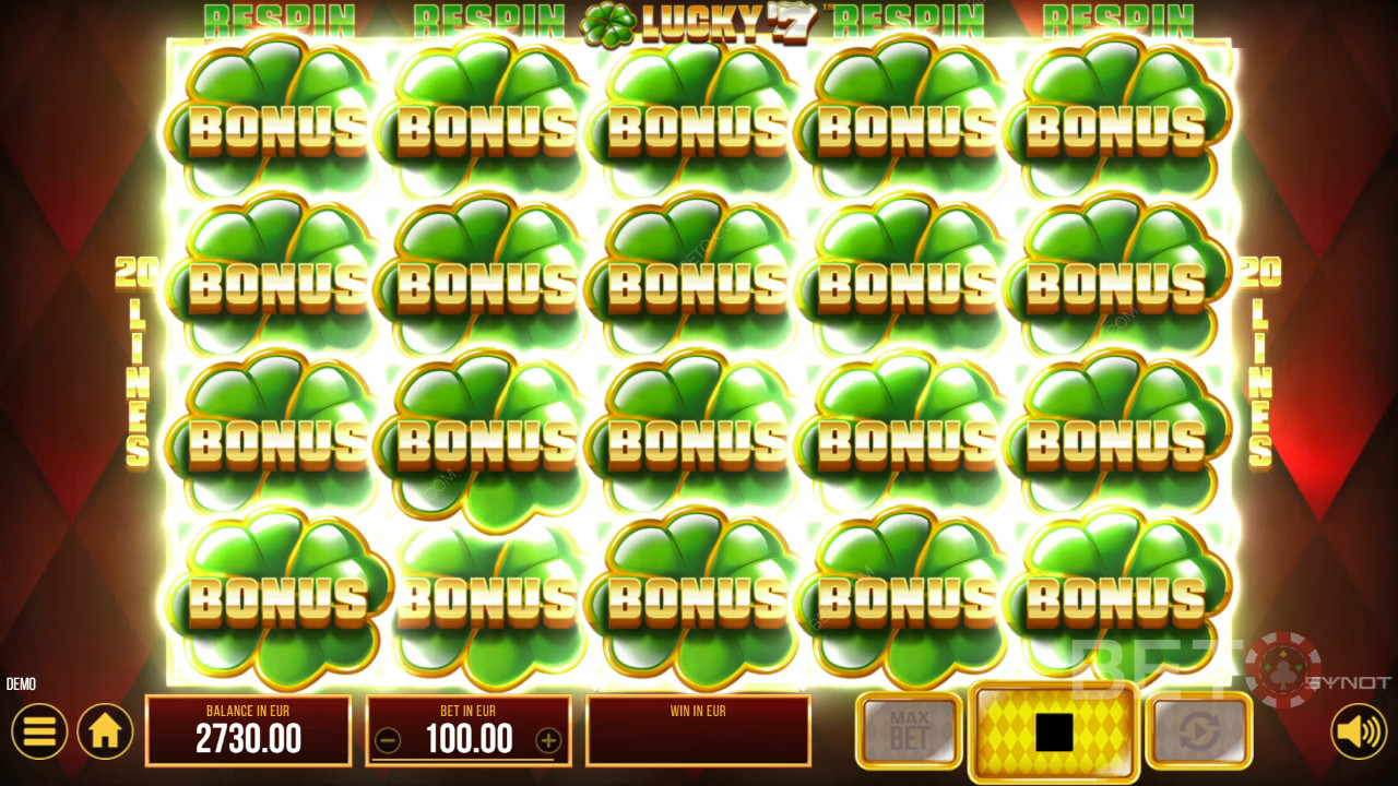 Funcțiile bonus explicate în Lucky 77 de la SYNOT Games