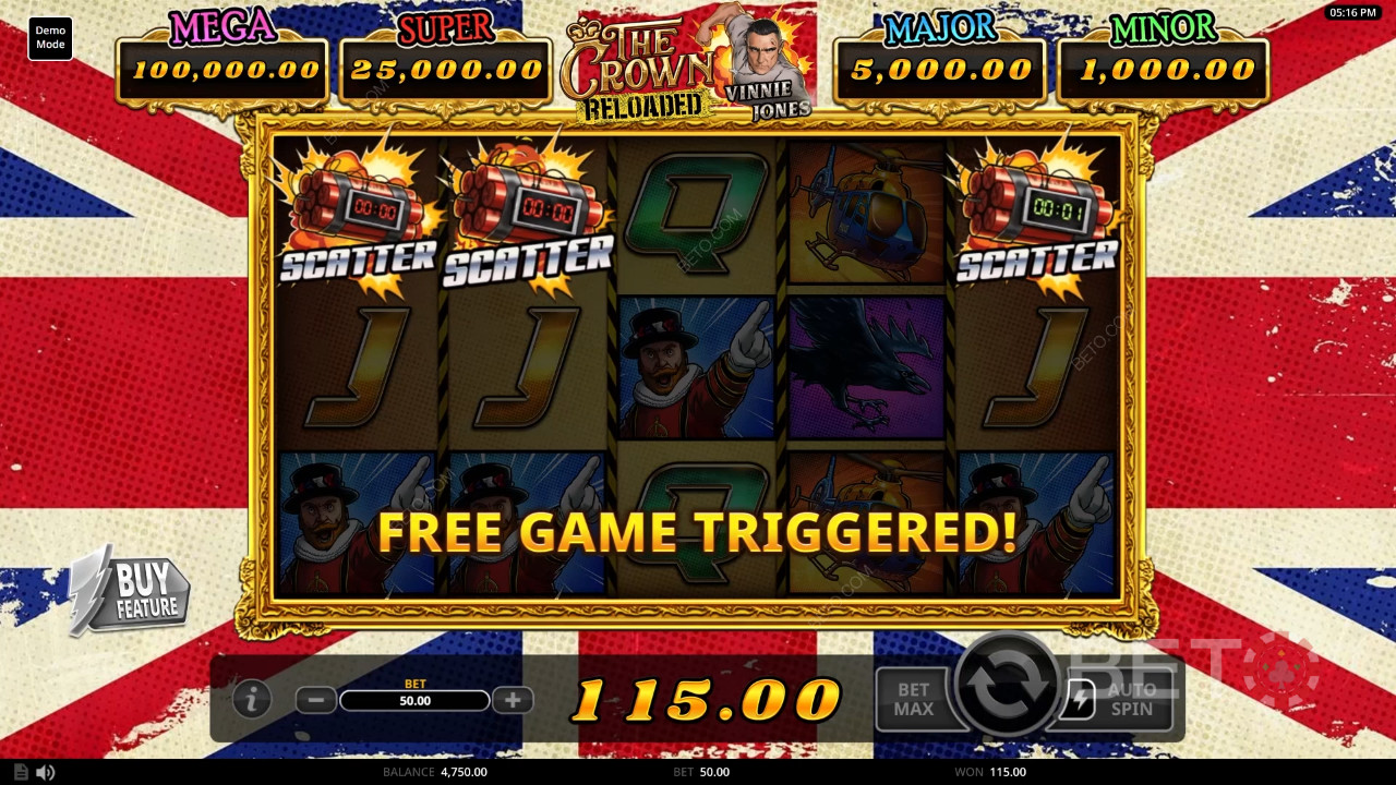 The Crown Reloaded Recenzie de la BETO Slots