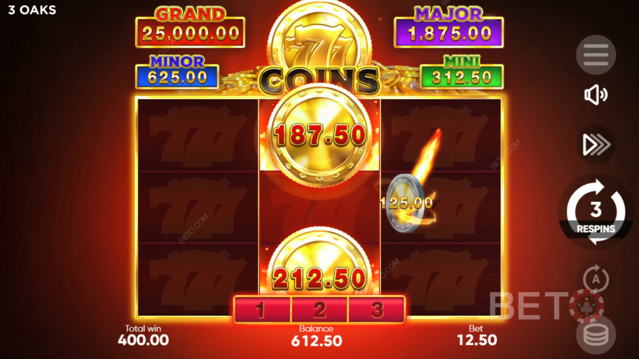 Cum să joci 777 Coins de la 3 Oaks Gaming