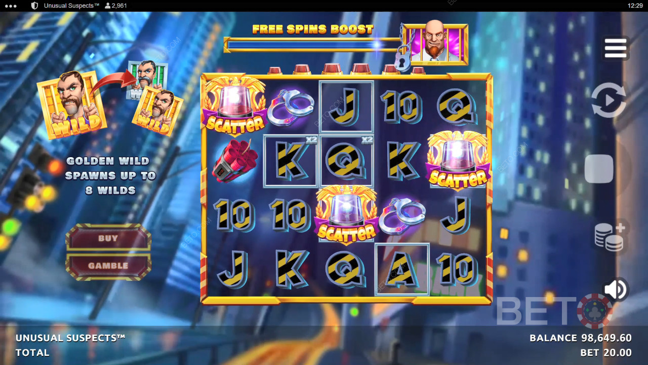 Suspecți neobișnuiți Review by BETO Slots
