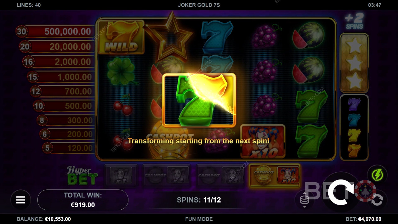 Merită Joker Gold 7s Slot Machine?