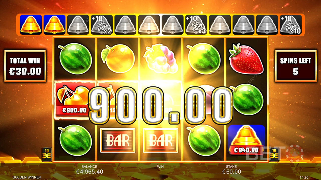 Verdict pentru slotul online Golden Winner