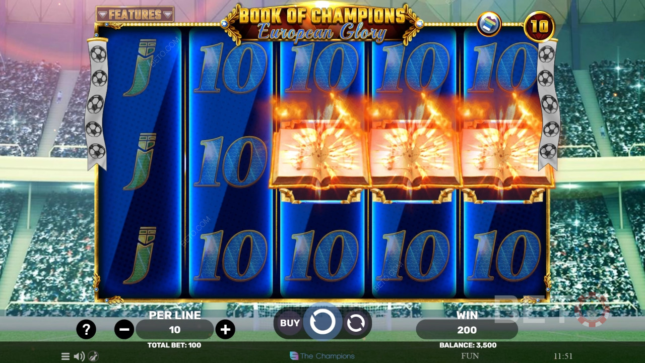 Book of Champions - European Glory Recenzie de la BETO Slots