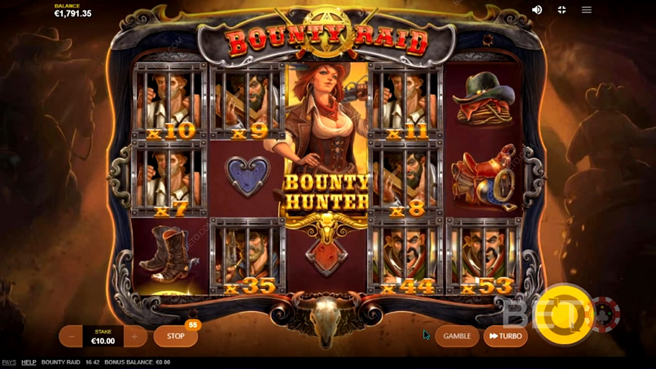 Capturarea bandiților în Bounty Raid