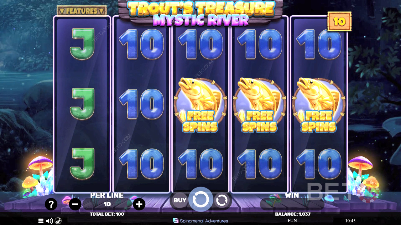 Trout's Treasure - Mystic River Joacă Gratuit