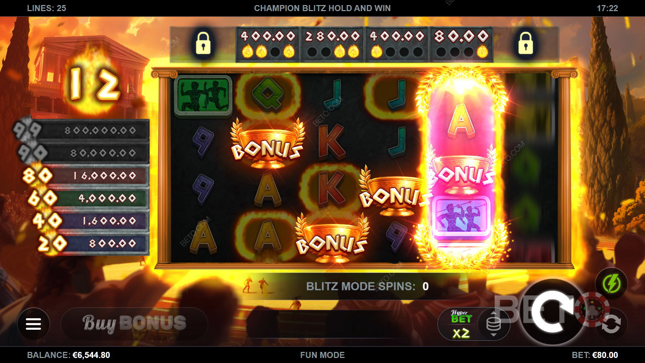 Champion Blitz Hold and Win Joacă Gratuit