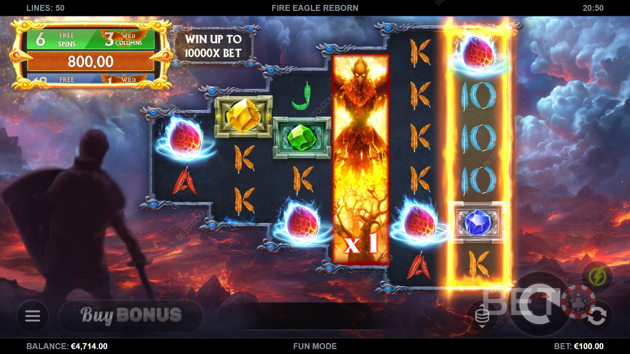Fire Eagle Reborn Review de la BETO Slots