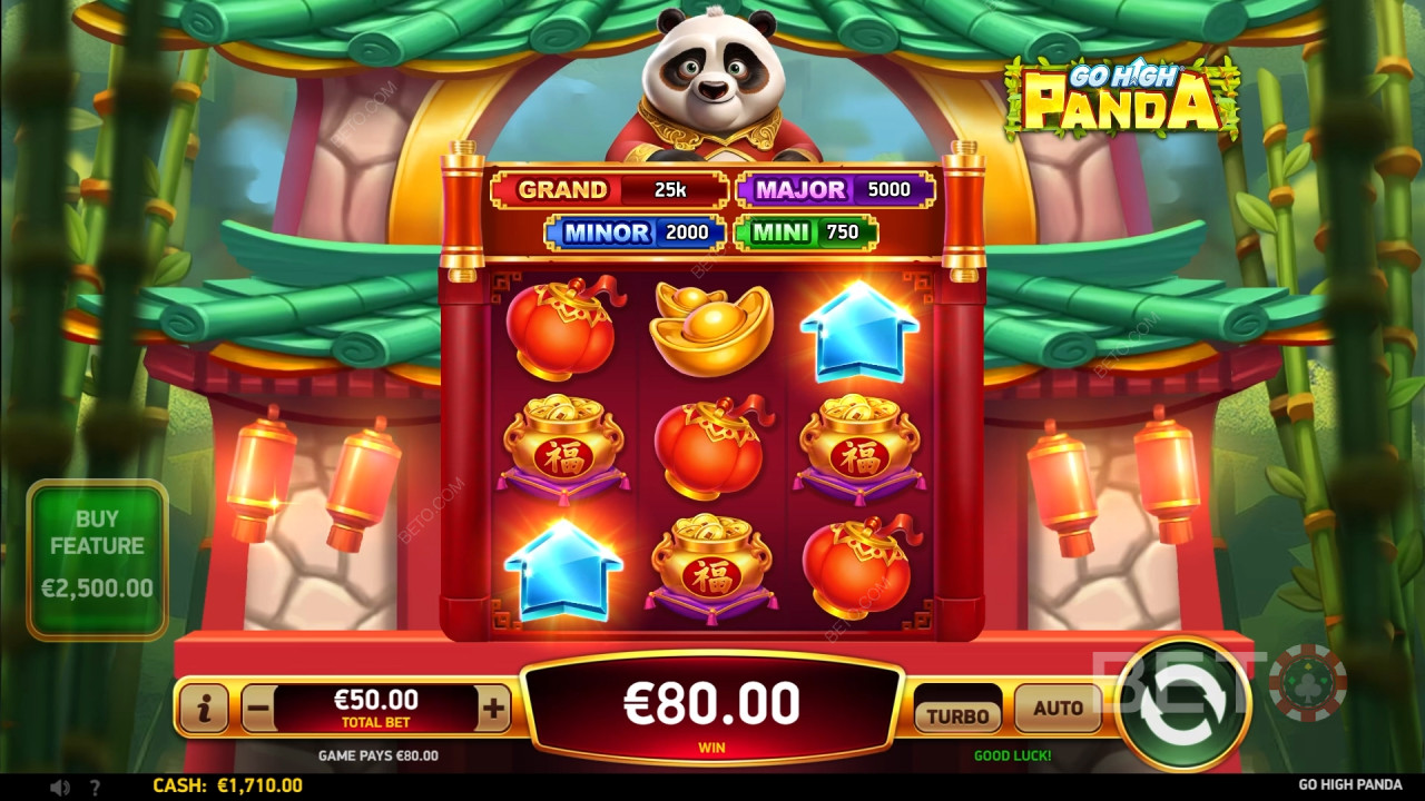 Go High Panda Review by BETO Slots