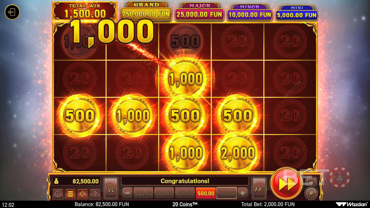 20 Coins Recenzie de la BETO Slots