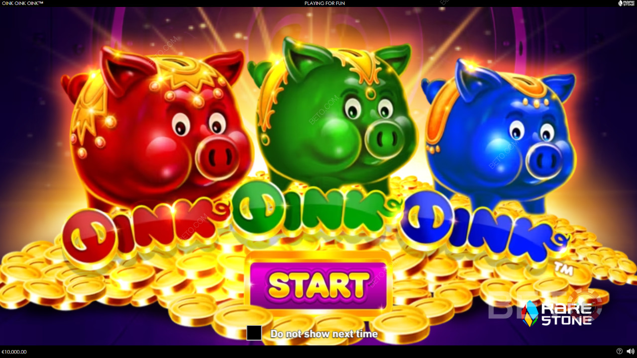 Câștigă de 2.000x pariul tău în slotul video Oink Oink Oink!