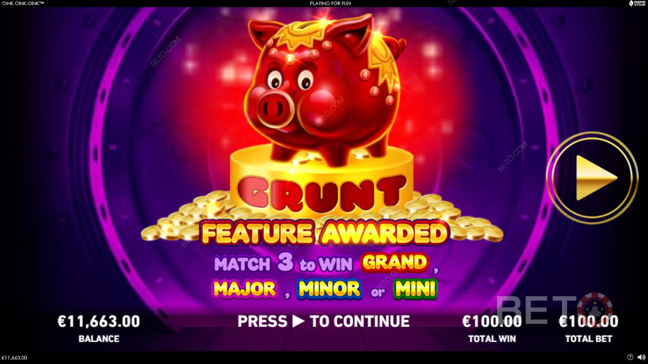Funcțiile bonus explicate în Oink Oink Oink de Rarestone Gaming