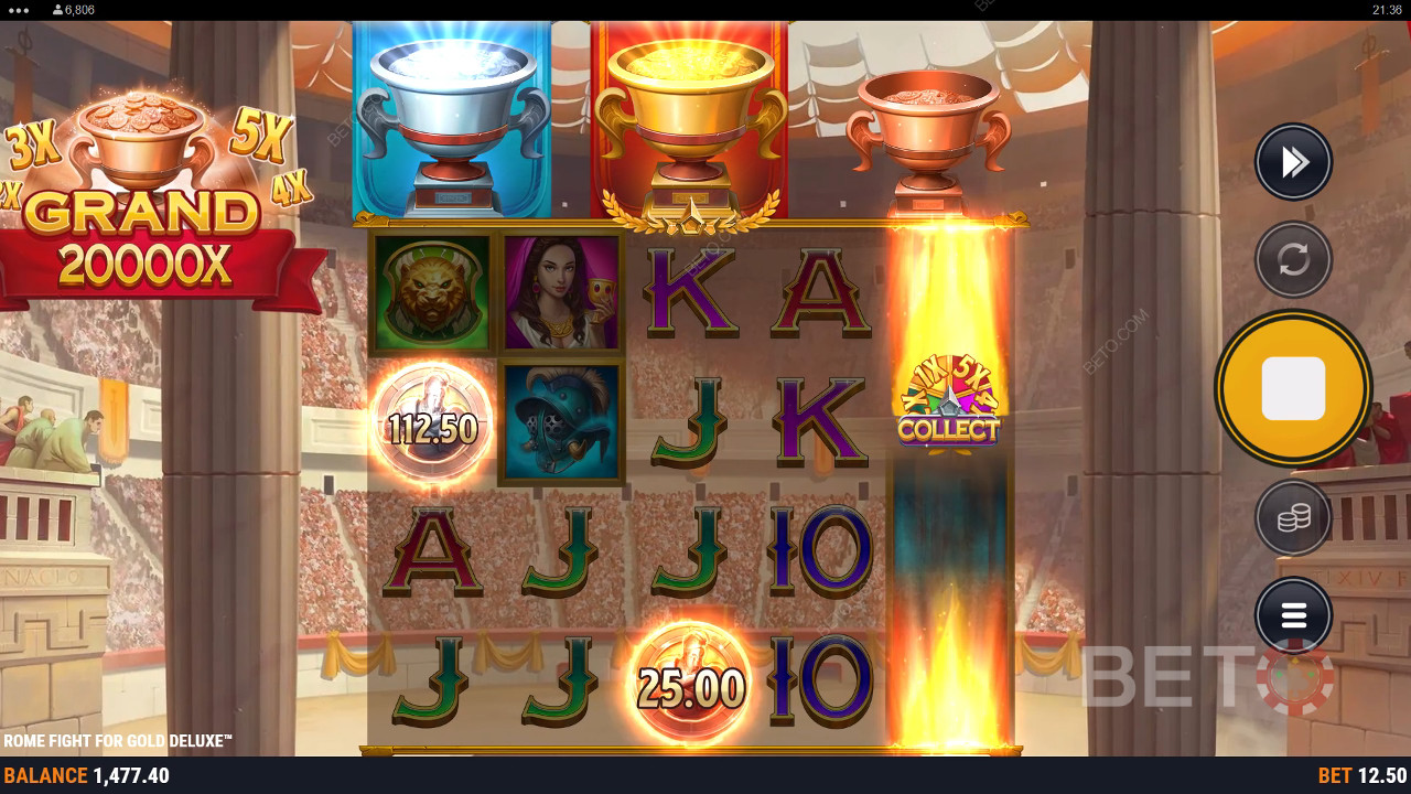 Roma Fight For Gold Deluxe Review by BETO Slots