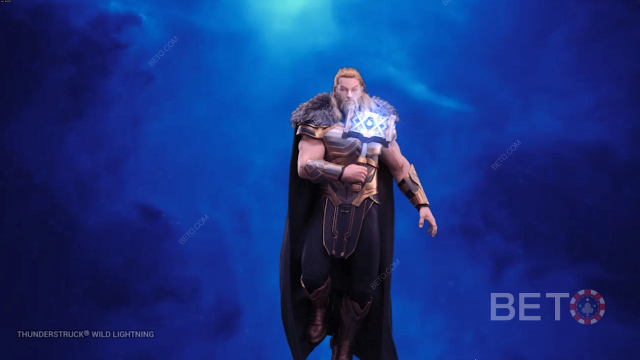 Thor este singura zeitate din slotul online Thunderstruck Wild Lightning