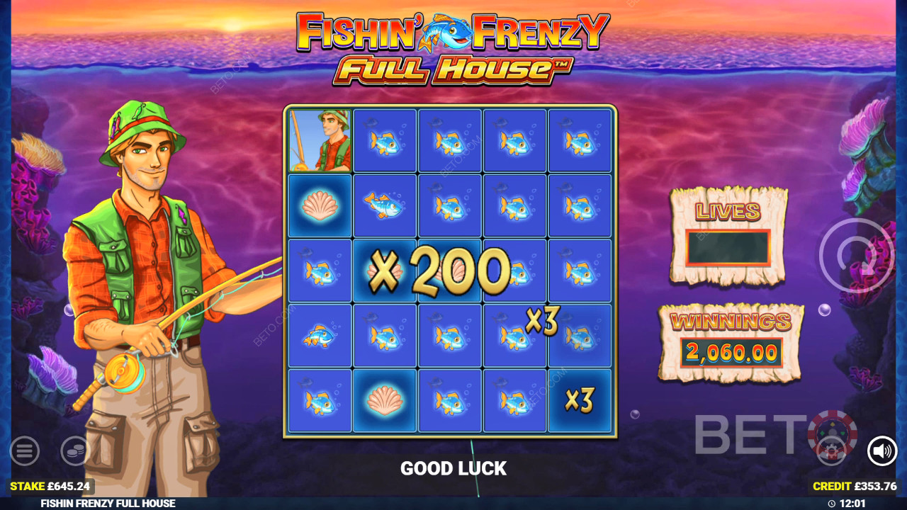 Fishin' Frenzy Full House Joacă Gratuit