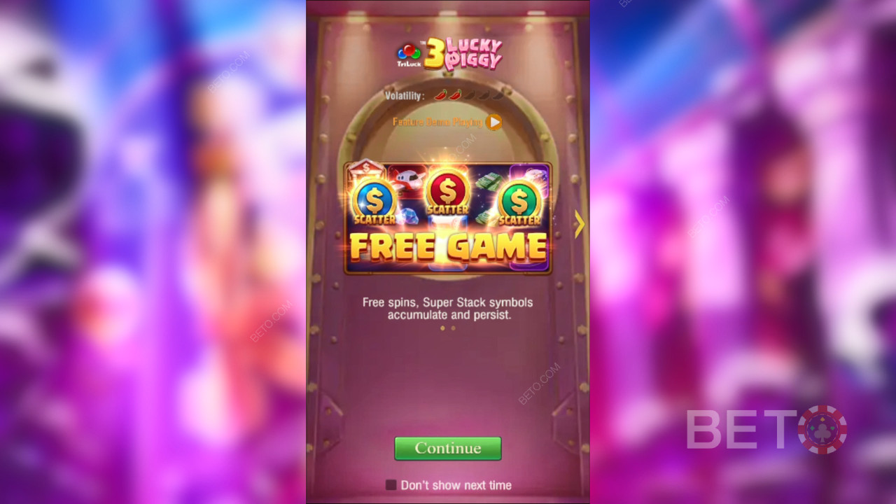 Câștigă 10.000x pariul tău în slotul video 3 Lucky Piggy!