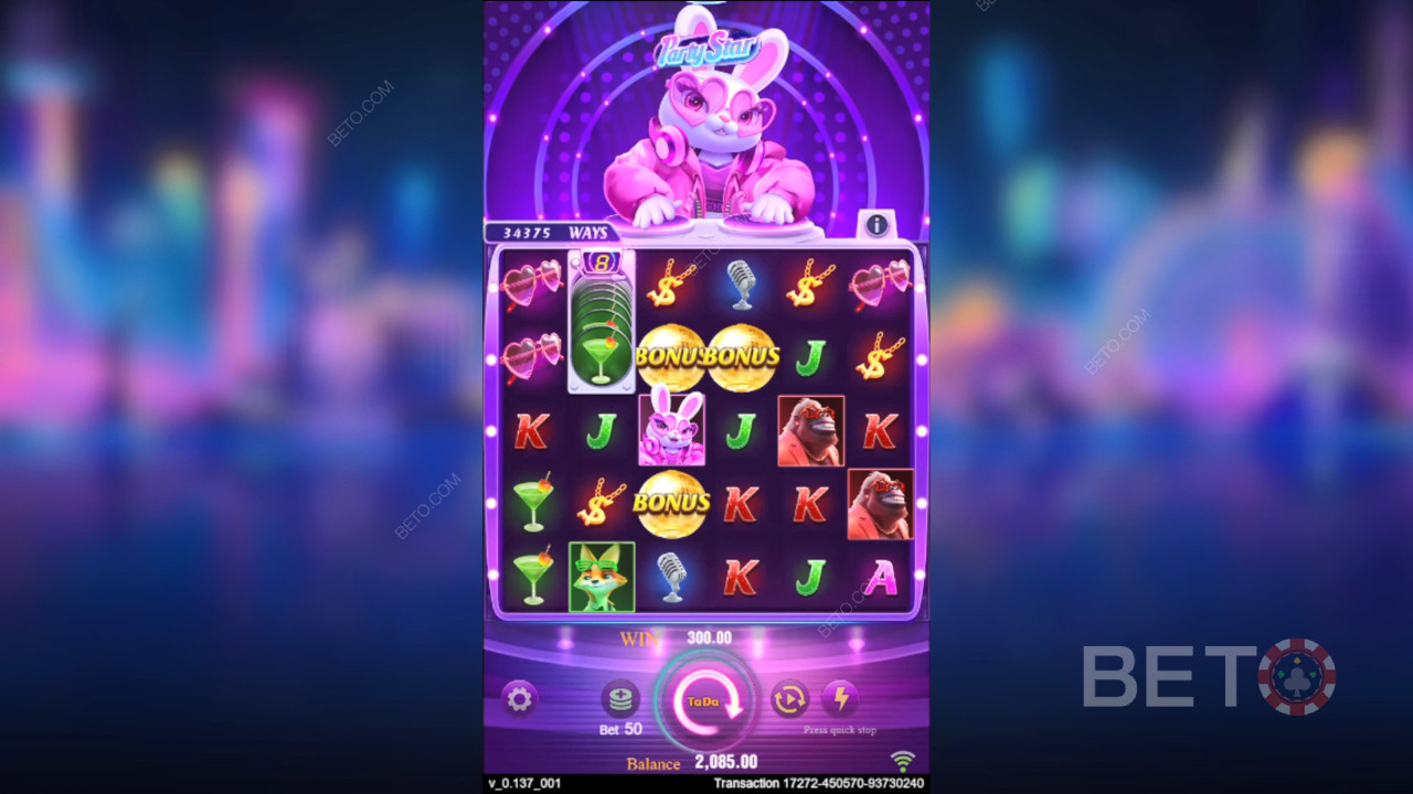 Party Star Review by BETO Slots