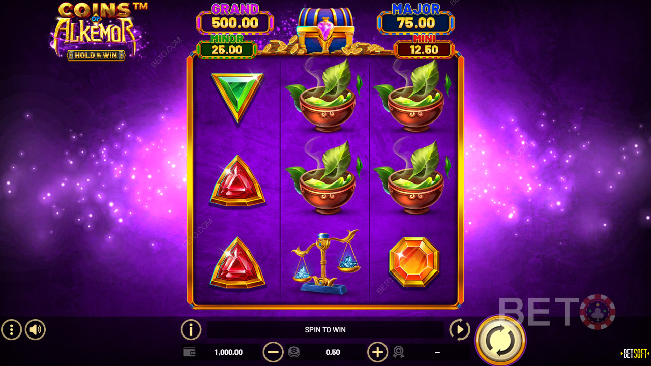 Coins of Alkemor - Slot video Hold & Win - Verdictul nostru
