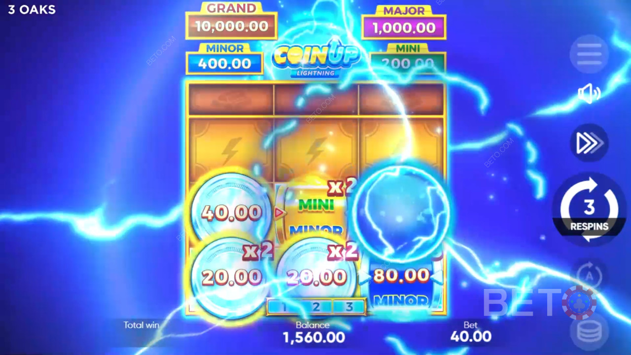 Coin Up: Lightning Joacă Gratuit