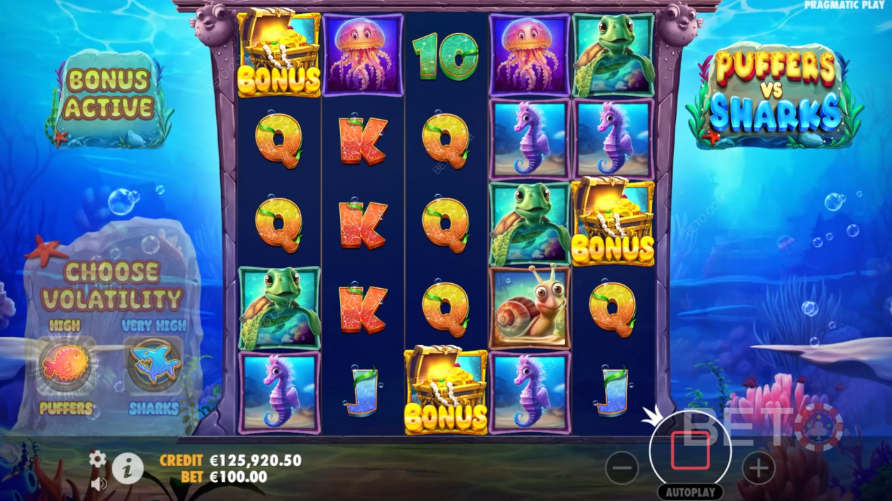 Puffers Vs Sharks Recenzie de la BETO Slots