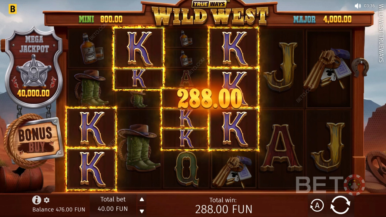Wild West Trueways Review by BETO Slots