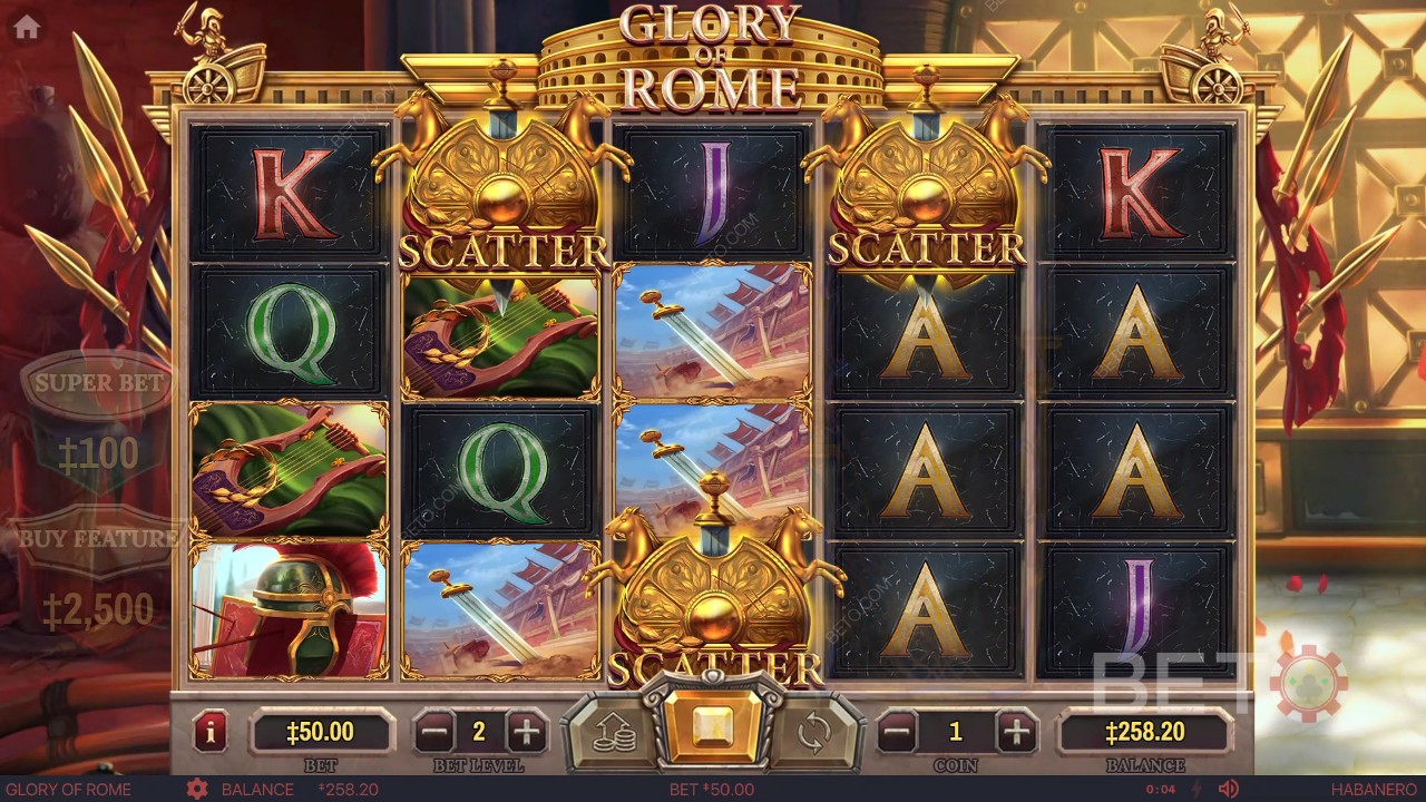 Glory of Rome Review by BETO Slots