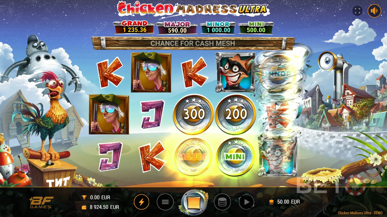 Chicken Madness Ultra Recenzie de la BETO Slots