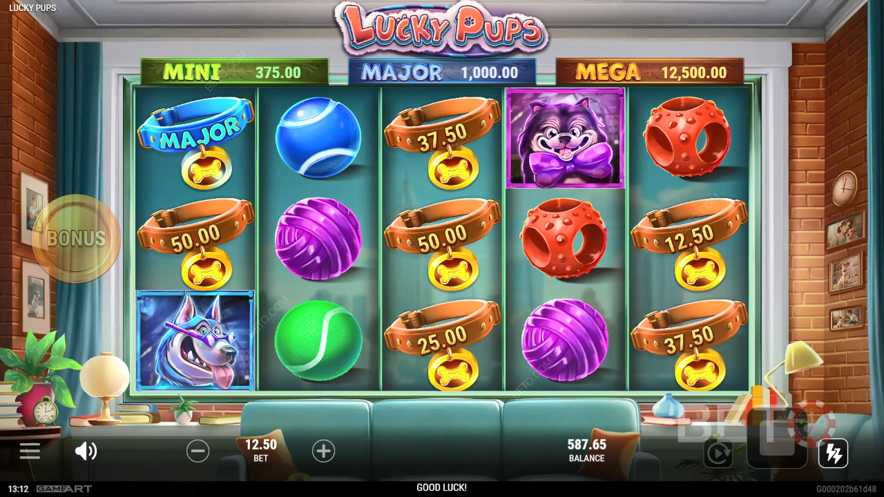 Lucky Pups Recenzie de la BETO Slots