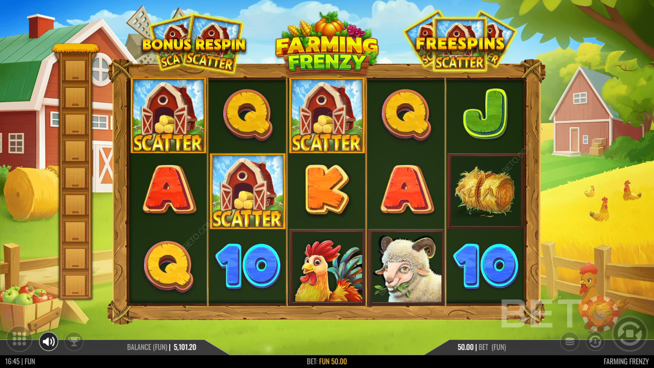 Farming Frenzy Recenzie de la BETO Slots