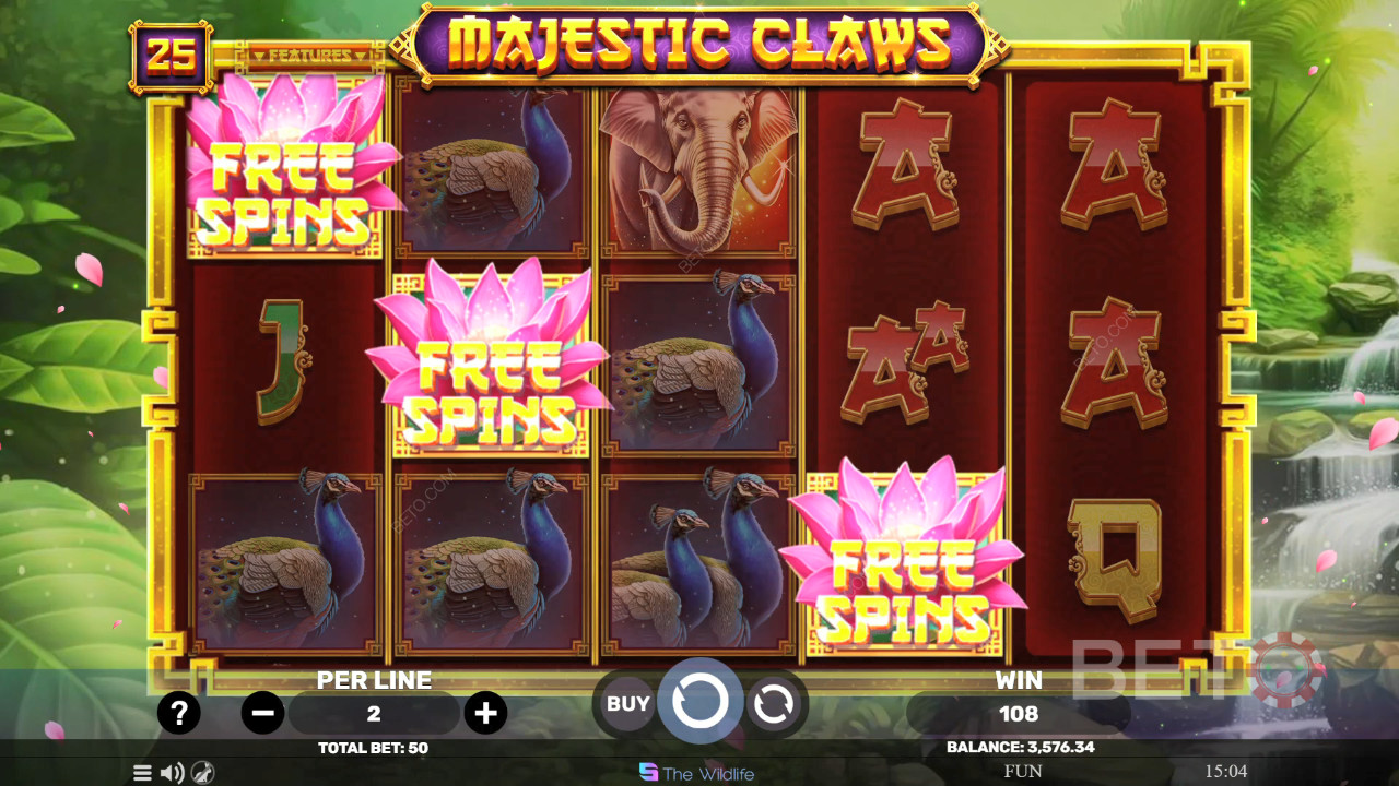Majestic Claws Recenzie de la BETO Slots