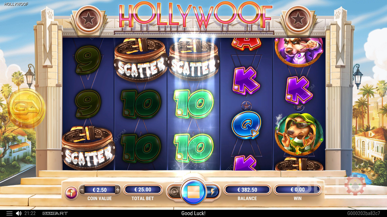 Hollywoof Recenzie de la BETO Slots