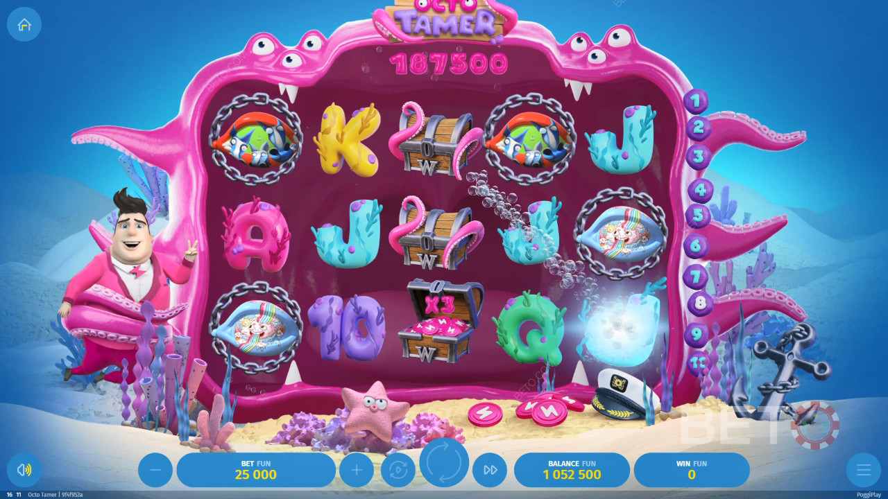 Octo Tamer Review by BETO Slots