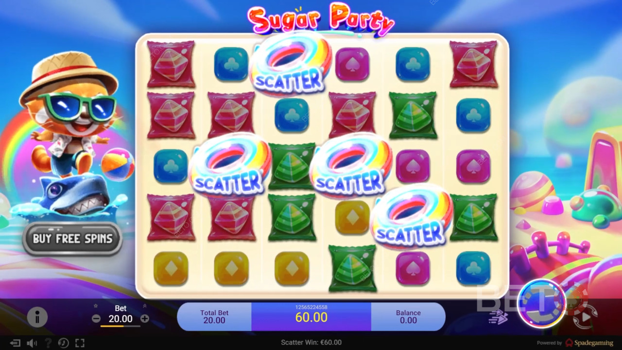 Sugar Party Recenzie de la BETO Slots